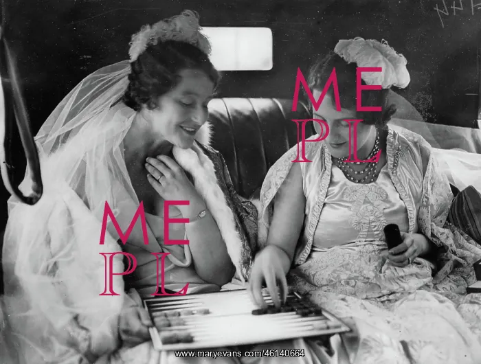 : Mrs. Theodore Hichdson (?) and Mrs : Mrs. Theodore Hichdson (?) and Mrs