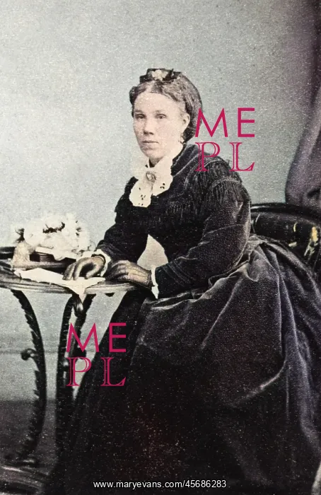 : Mrs Thomas Everitt, English spirit medium : Mrs Thomas Everitt, English spirit medium