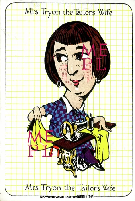  : Mrs Tryon the Tailor's Wife