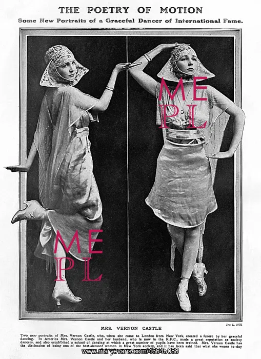 : Mrs Vernon (Irene) Castle : Mrs Vernon (Irene) Castle