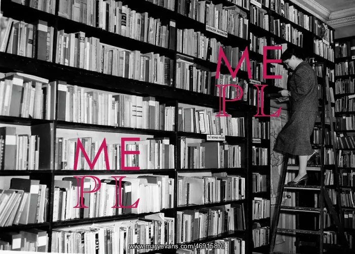 : Mrs Wohlgemuth, Wiener Library, Manchester Square, London : Mrs Wohlgemuth, Wiener Library, Manchester Square, London