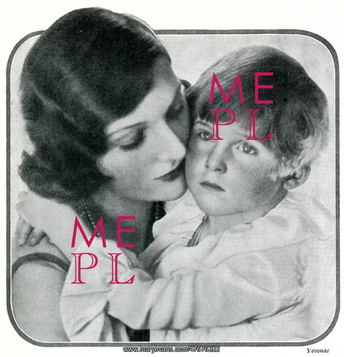 : Mrs.Glen Kidston and Archie : Mrs.Glen Kidston and Archie