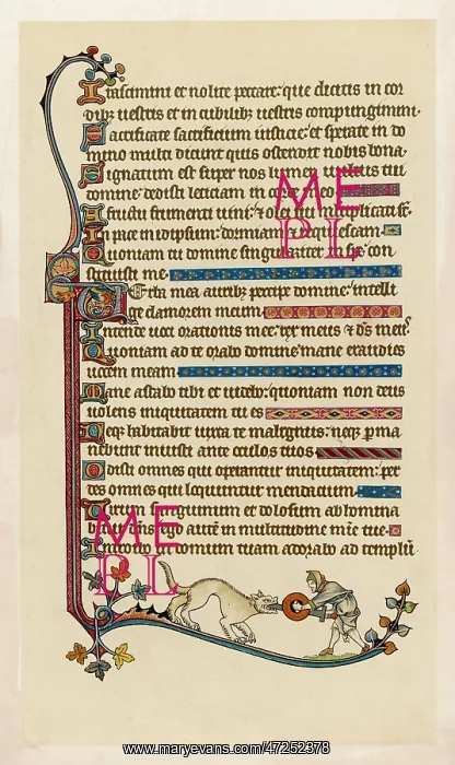 : MS - PSALTER 1284 : MS - PSALTER 1284