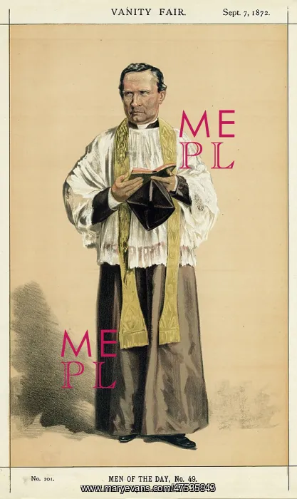 : Msgr Thomas John Capel, Vanity Fair, Montbard : Msgr Thomas John Capel, Vanity Fair, Montbard