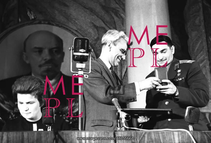 : Mstislav Keldysh and Valery Bykovsky, 1963 : Mstislav Keldysh and Valery Bykovsky, 1963