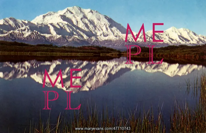  : Mt. McKinley Reflected