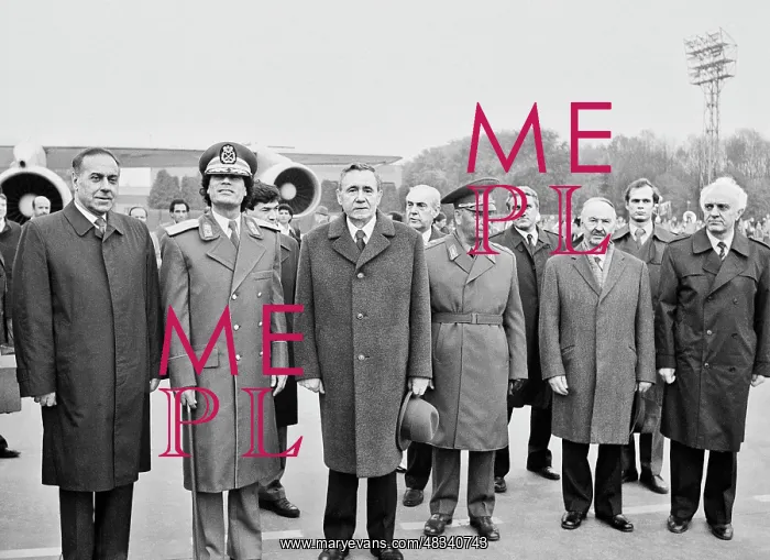 : Muammar al-Gaddafi, 1985 : Muammar al-Gaddafi, 1985