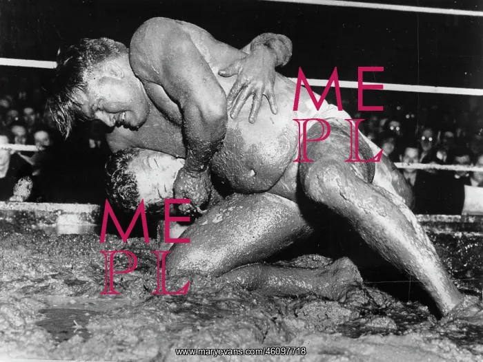 : Mud Wrestler Bhu Pinder (India) and : Mud Wrestler Bhu Pinder (India) and