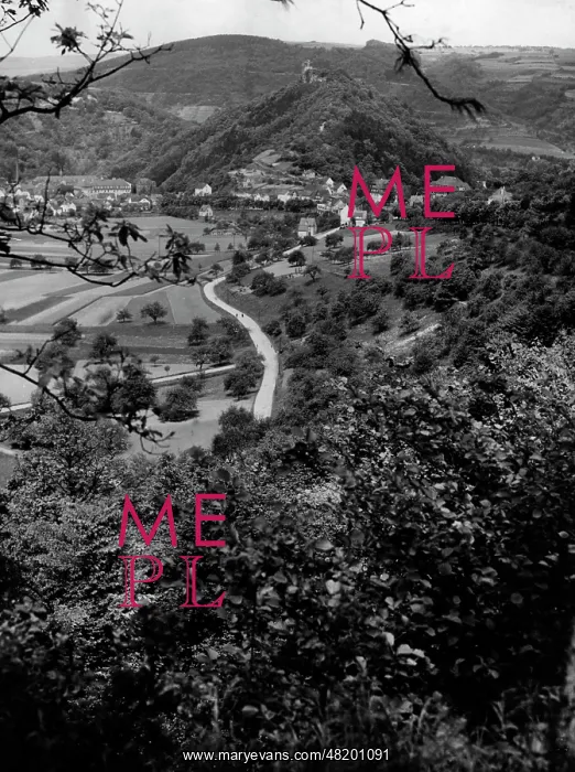 : The Muehlbach Valley in Baden, 1935 : The Muehlbach Valley in Baden, 1935