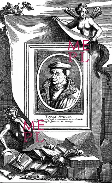 : Muentzer, Thomas, 1489 - 27.5.1525, German clergyman : Muentzer, Thomas, 1489 - 27.5.1525, German clergyman