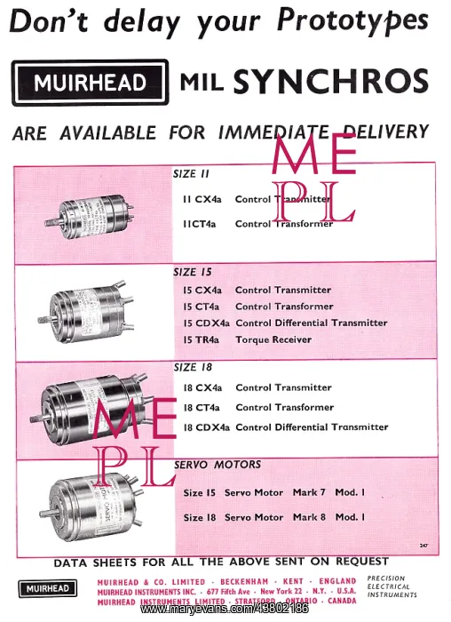 : Muirhead Engineering Instruments - Electrical Instruments : Muirhead Engineering Instruments - Electrical Instruments