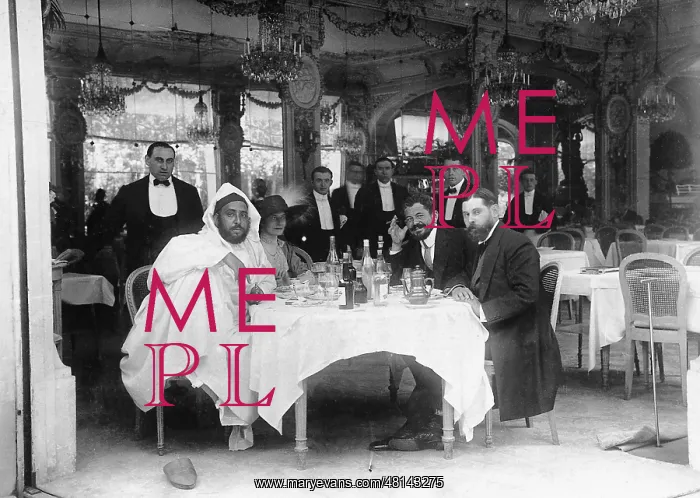 : Mulay Hafid visiting Paris, 1912 : Mulay Hafid visiting Paris, 1912