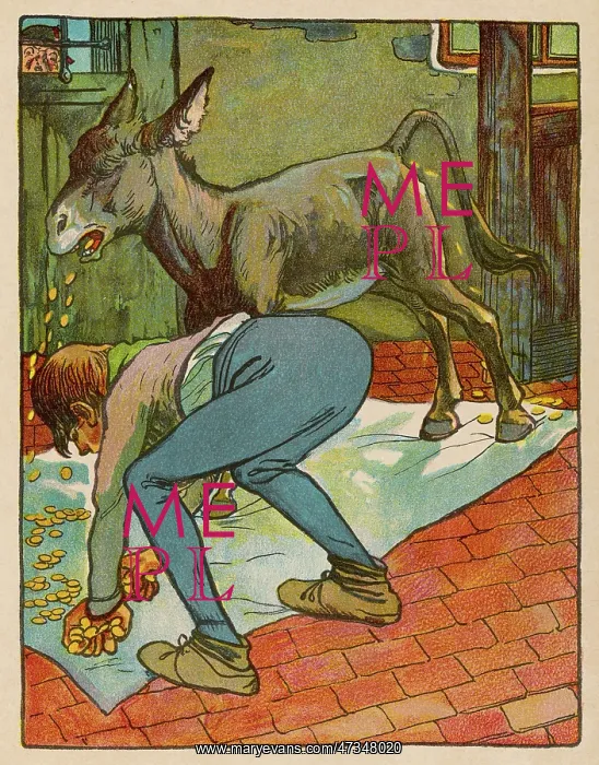 : MULE PRODUCES COINS : MULE PRODUCES COINS