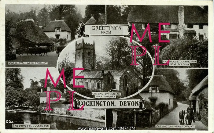 : Mulitiview, Cockington, Torbay, England : Mulitiview, Cockington, Torbay, England