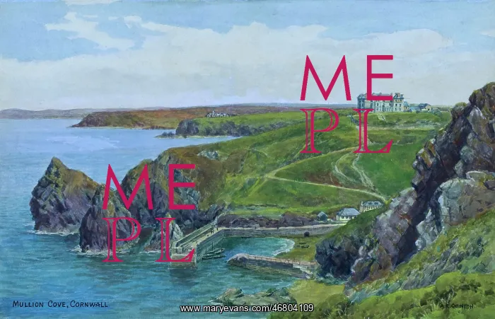 : Mullion Cove, Lizard Peninsula, Cornwall : Mullion Cove, Lizard Peninsula, Cornwall