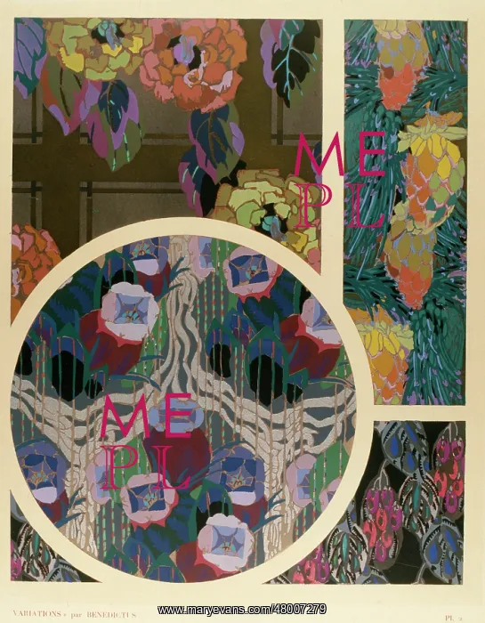: Multicoloured abstract art deco designs : Multicoloured abstract art deco designs