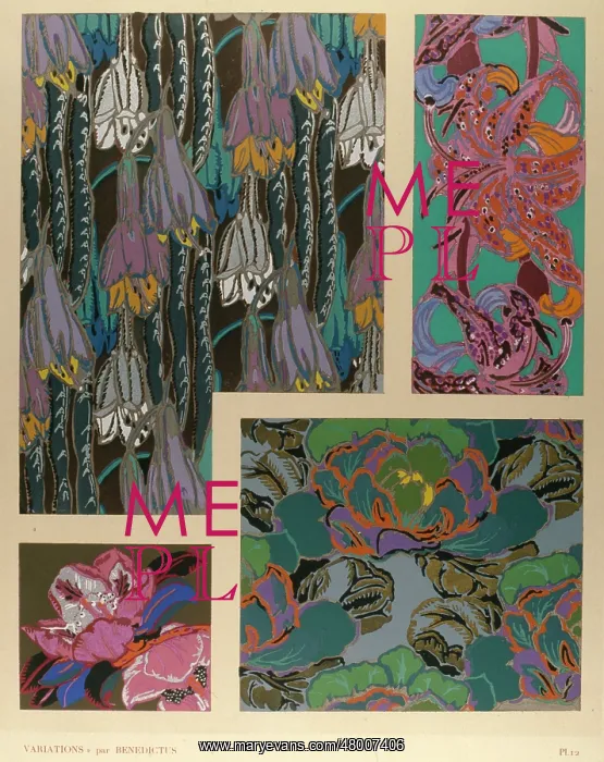 : Multicoloured abstract art deco designs : Multicoloured abstract art deco designs