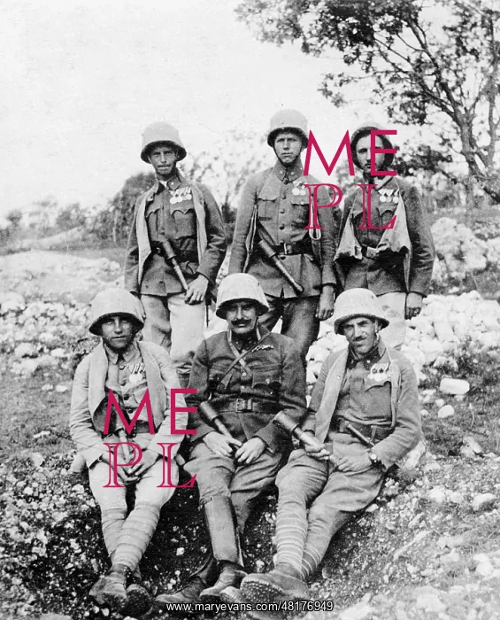 : Multiply decorated Austro-Hungarian assault patrol commander : Multiply decorated Austro-Hungarian assault patrol commander