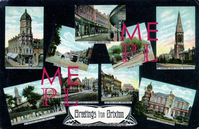 : Multiview Card, Brixton, London : Multiview Card, Brixton, London