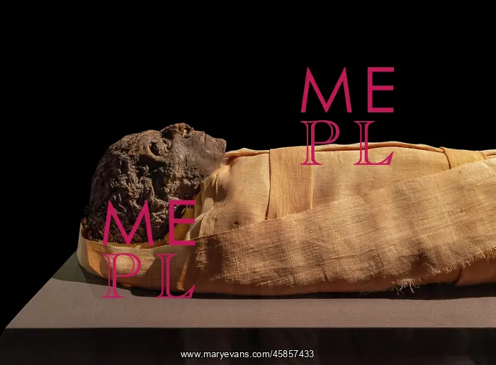 : Mummy, Luxor Museum, Egypt : Mummy, Luxor Museum, Egypt