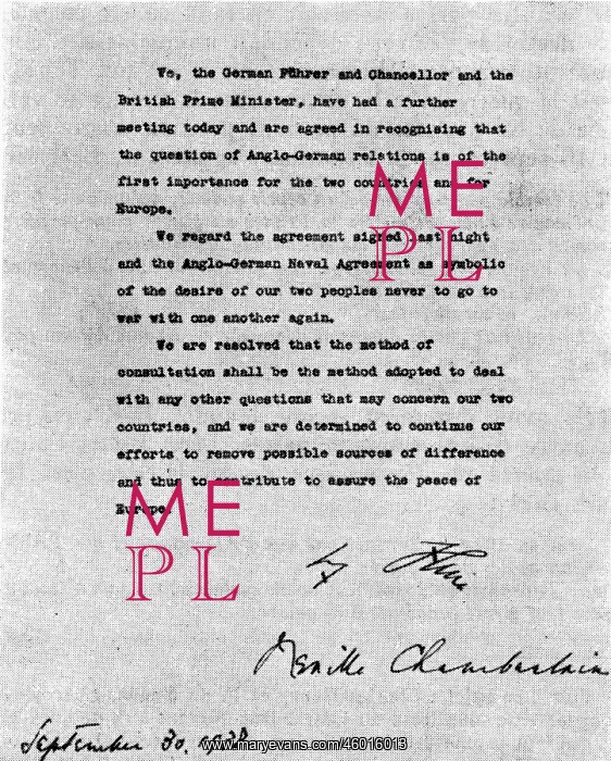 : Munich Agreement : Munich Agreement