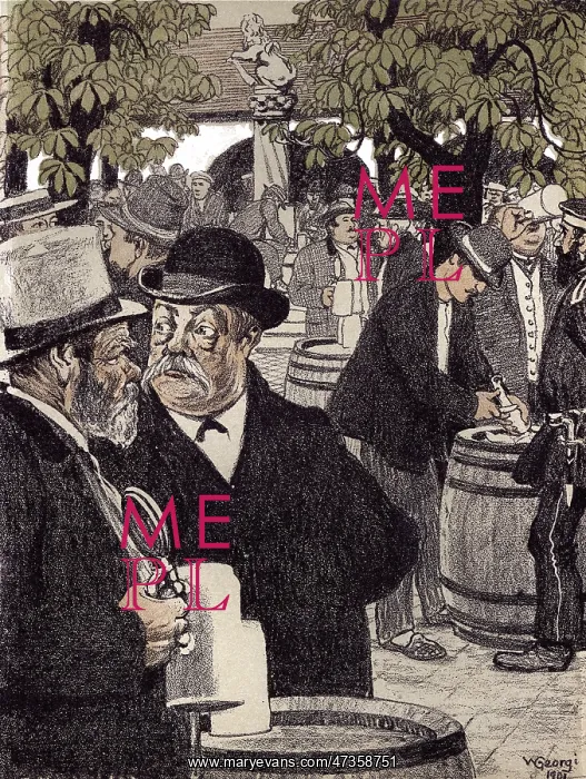  : MUNICH BEER GARDEN 1901