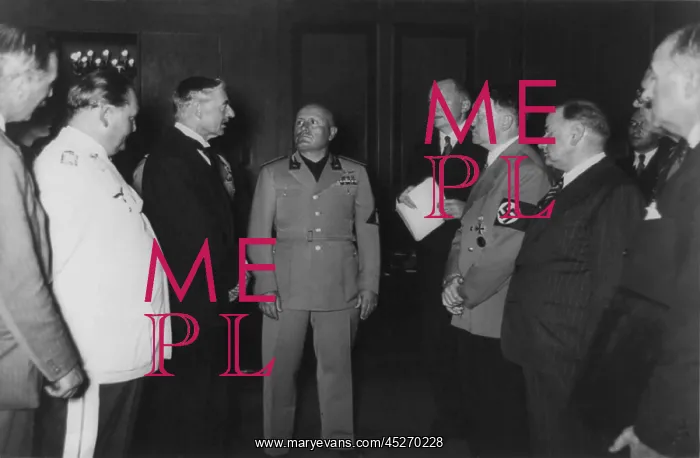 : Munich Conference. Sept. 29, 1938. Goering, Chamberlain : Munich Conference. Sept. 29, 1938. Goering, Chamberlain