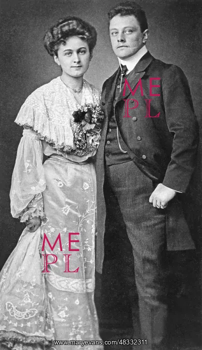 : Munich couple, 1906 : Munich couple, 1906