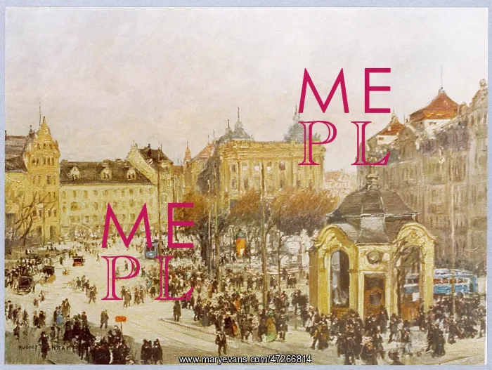 : MUNICH / KARLSPLATZ C1900 : MUNICH / KARLSPLATZ C1900