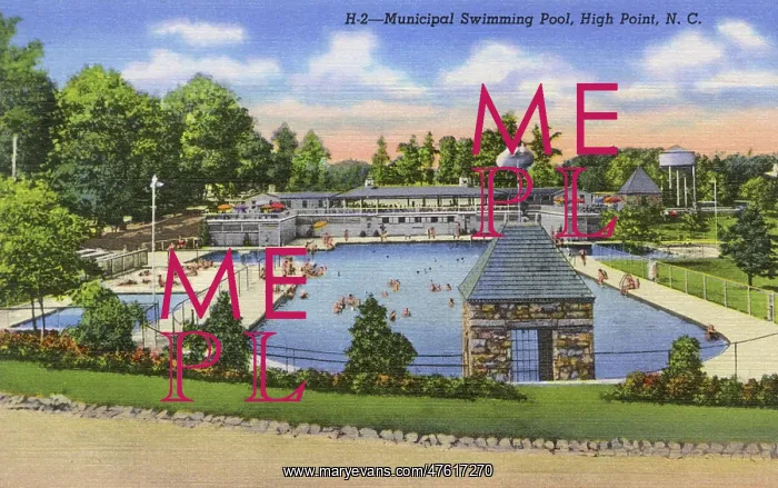 : Municipal Swimming Pool, High Point, North Carolina, USA