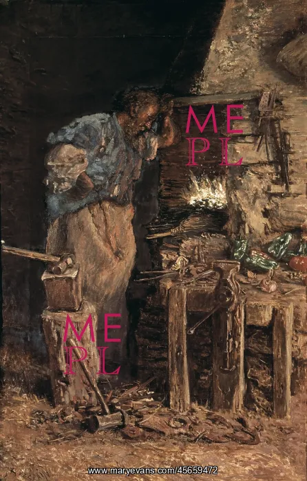 : MUNOZ i DEGRAIN, Antoni (1841-1924). Blacksmith : MUNOZ i DEGRAIN, Antoni (1841-1924). Blacksmith