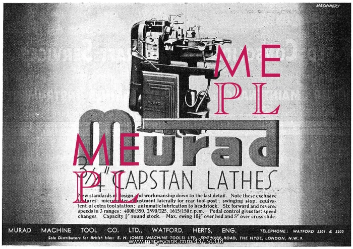  : Murad Machine Tools