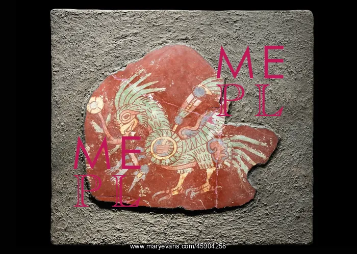 : Mural, Museo Nacional de Antropologia, Mexico City, Mexico : Mural, Museo Nacional de Antropologia, Mexico City, Mexico