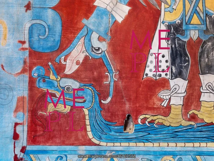 : Mural, Museo Nacional de Antropologia, Mexico City, Mexico : Mural, Museo Nacional de Antropologia, Mexico City, Mexico