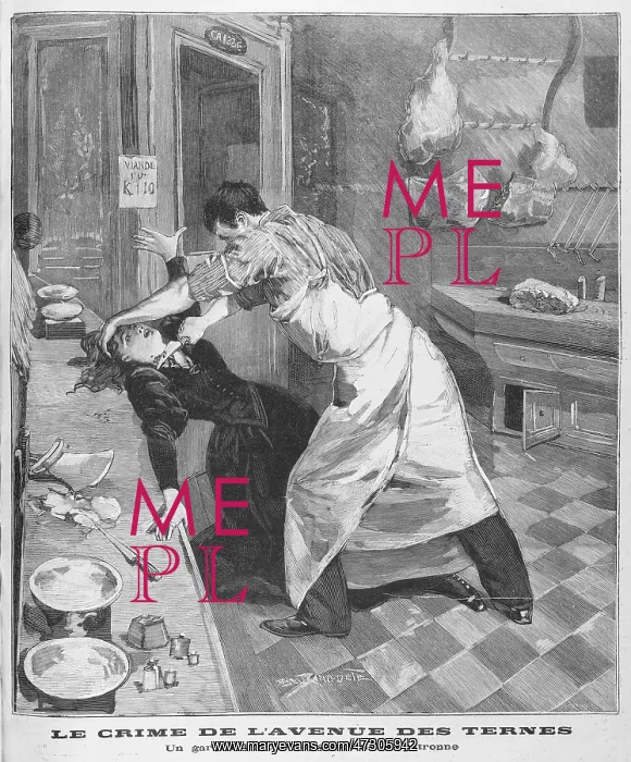 : MURDER / 1892 / FRANCE : MURDER / 1892 / FRANCE