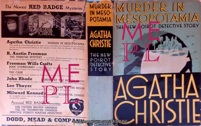 : Murder in Mesopotamia by Agatha Christie : Murder in Mesopotamia by Agatha Christie