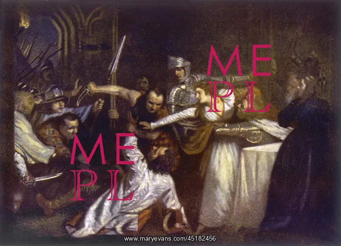 : MURDER OF RIZZIO 1566 : MURDER OF RIZZIO 1566