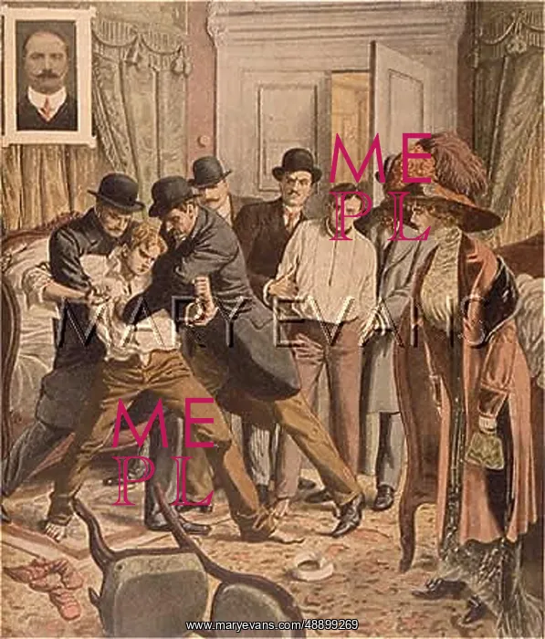 : MURDERERS ARRESTED / 1910 : MURDERERS ARRESTED / 1910