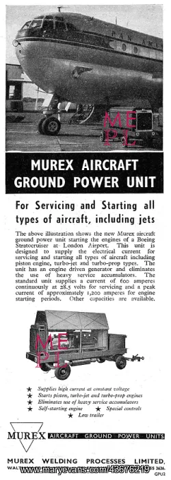 : Murex Aircraft Ground Power Units : Murex Aircraft Ground Power Units