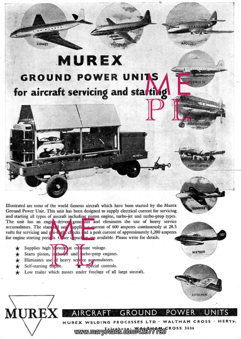 : Murex Aircraft Ground Power Units : Murex Aircraft Ground Power Units