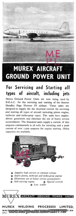 : Murex Aircraft Ground Power Units : Murex Aircraft Ground Power Units