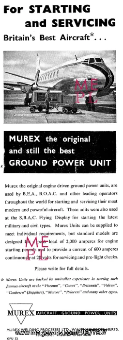 : Murex Aircraft Ground Power Units : Murex Aircraft Ground Power Units