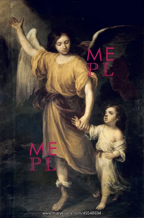 : MURILLO, Bartolome Esteban, The Guardian Angel : MURILLO, Bartolome Esteban, The Guardian Angel