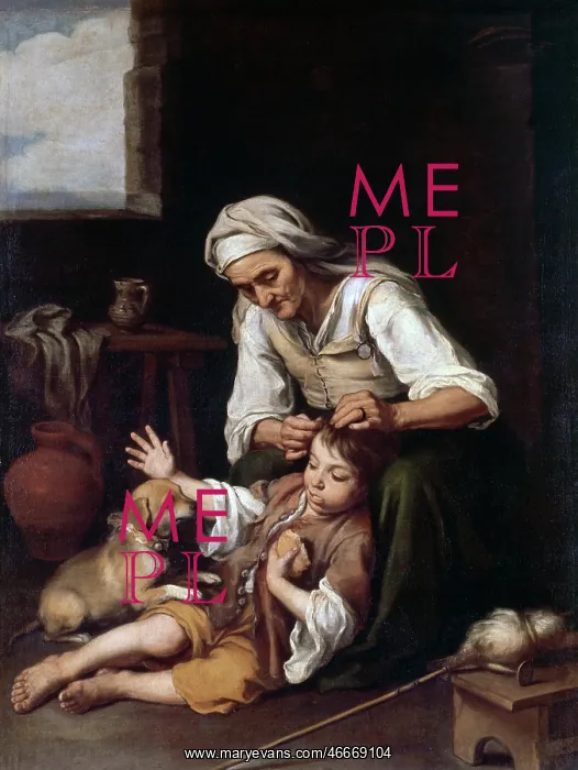 : Murillo, Bartolome Esteban, The Toilette : Murillo, Bartolome Esteban, The Toilette