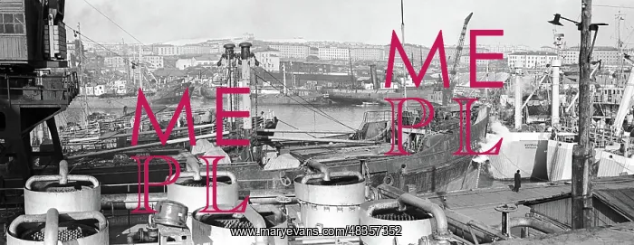 : Murmansk fishing seaport : Murmansk fishing seaport