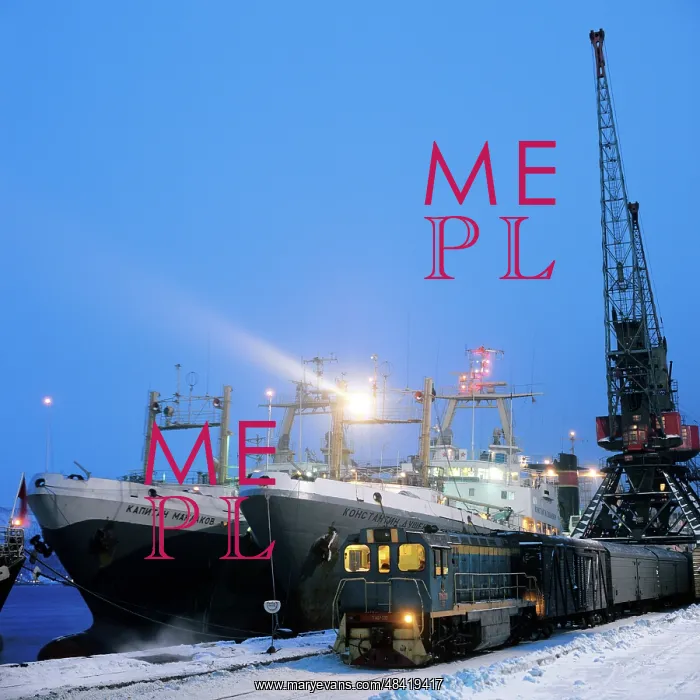 : Murmansk seaport, 1984 : Murmansk seaport, 1984