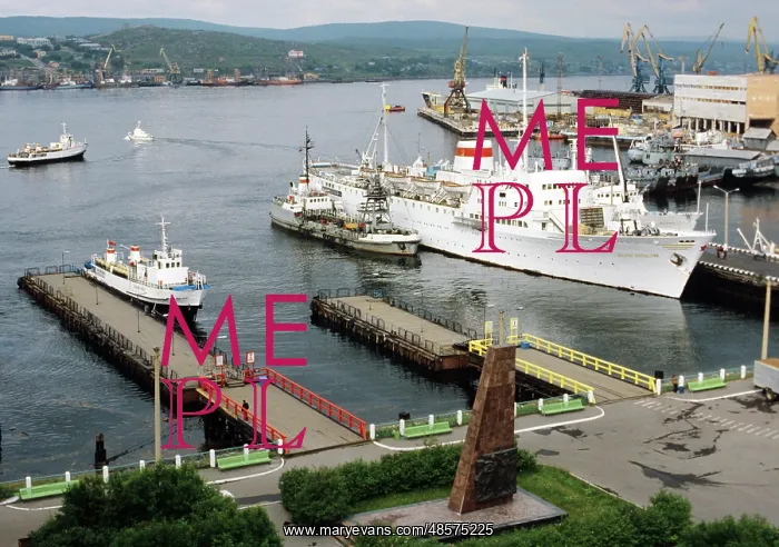 : Murmansk seaport, 1985 : Murmansk seaport, 1985