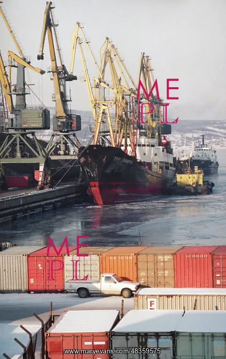 : Murmansk seaport, 1999 : Murmansk seaport, 1999
