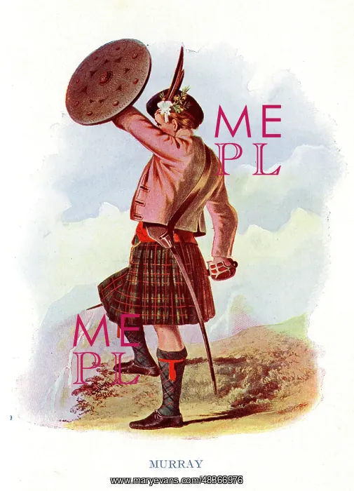  : Murray, Traditional Scottish Clan Costume