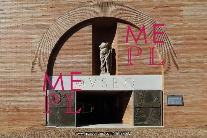 : Museo Nacional de Arte Romano, Merida, Extremadura, Spain : Museo Nacional de Arte Romano, Merida, Extremadura, Spain